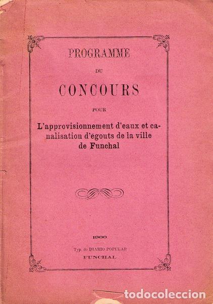 Libros antiguos: PROGRAMME DU CONCOURS - Foto 1