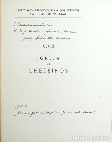 Libros antiguos: IGREJA DE CHELEIROS. - Foto 2