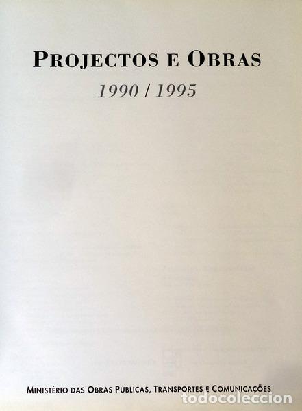 Libros antiguos: PROJECTOS E OBRAS 1990/1995 - Foto 1
