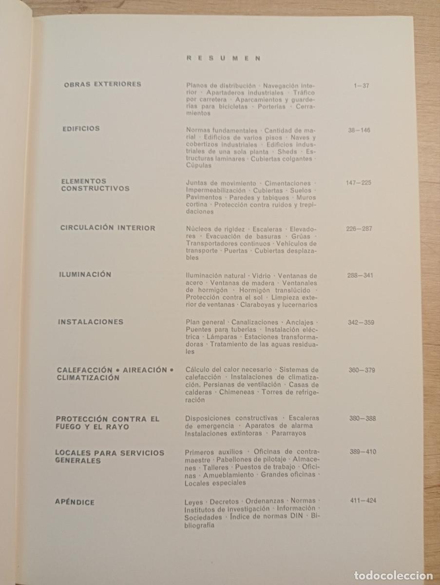 Libros antiguos: Henna proyectos y construcciones, Edificaciones industriales - Foto 7