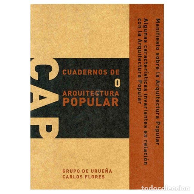 Libros antiguos: CUADERNOS DE ARQUITECTURA POPULAR RF314 - Foto 1