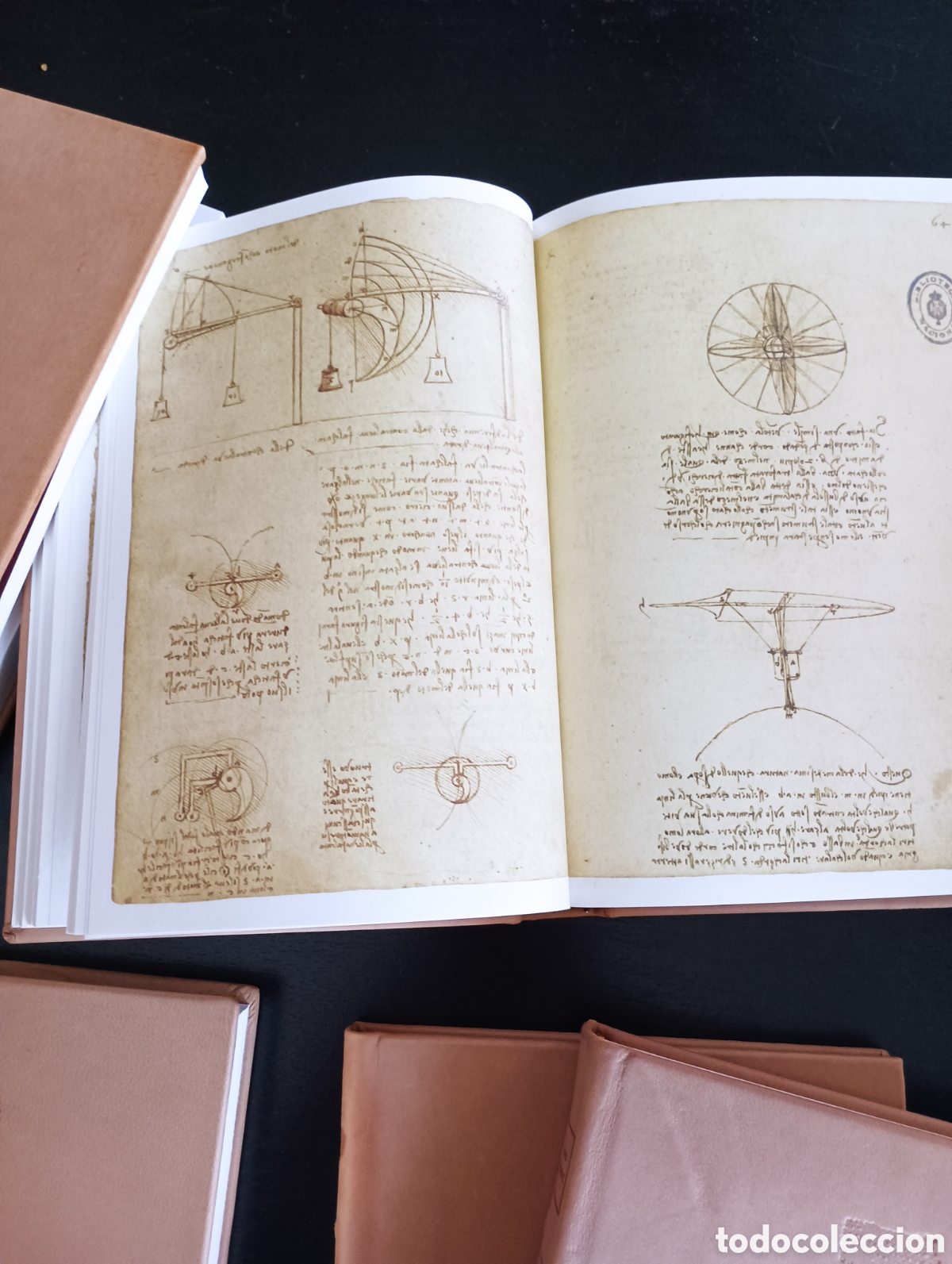 Libros antiguos: Codex Madrid Facs&iacute;mil Leonardo Da Vinci - Foto 2