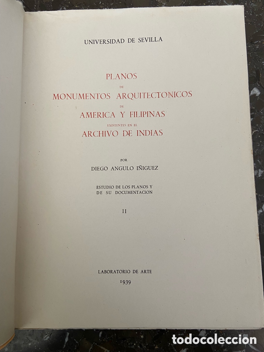 Libros antiguos: Libro Planos de Monumentos Arquitect&oacute;nicos - Foto 2