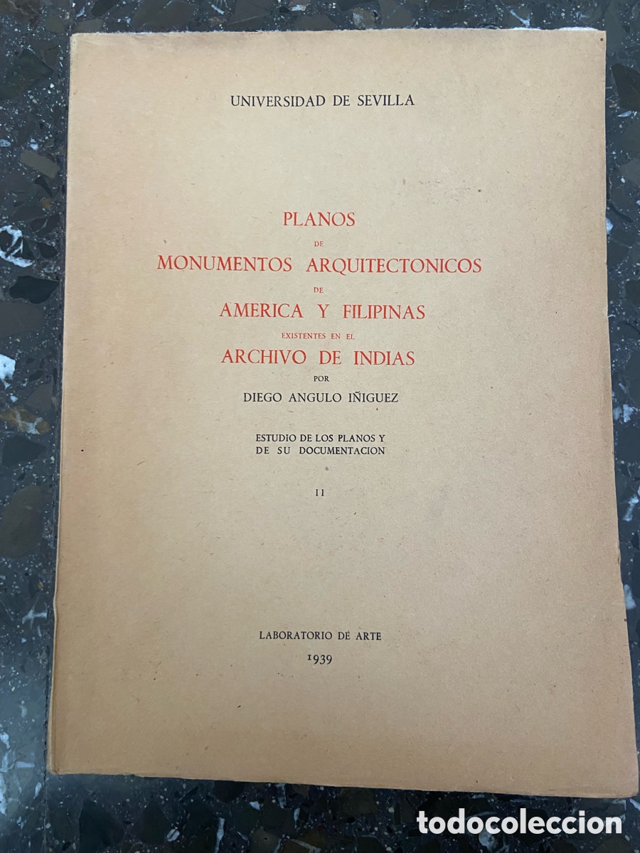 Libros antiguos: Libro Planos de Monumentos Arquitect&oacute;nicos - Foto 1