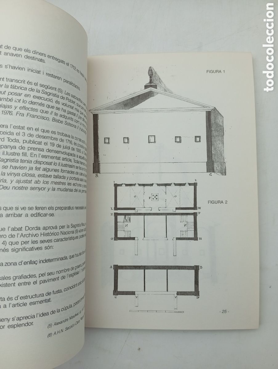 Libros antiguos: Restauraci&oacute; de la sacristia Nova de Monestir de Poblet - Foto 7