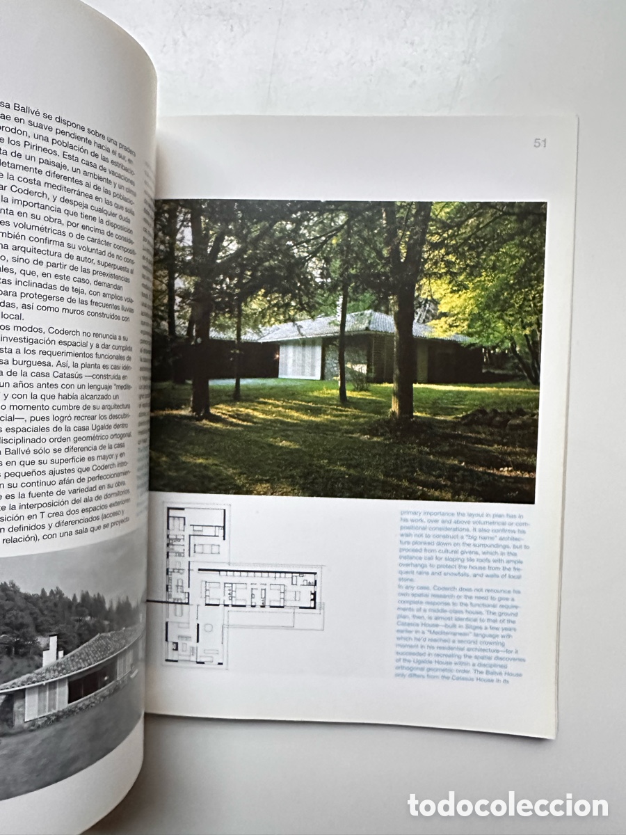 Libros antiguos: 2G N.33 JOS&Eacute; ANTONIO CODERCH. CASAS - Foto 4