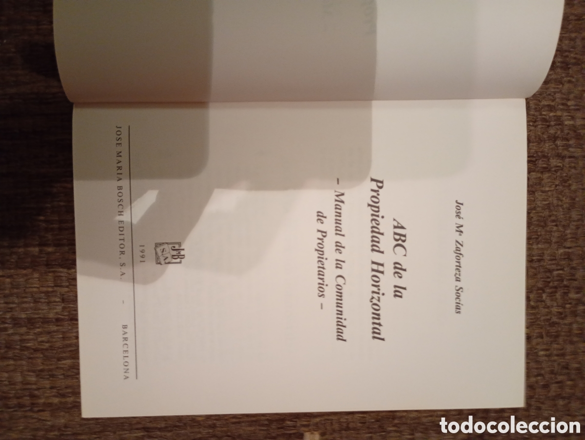 Libros antiguos: A B C de la propiedad horizontal - Foto 2