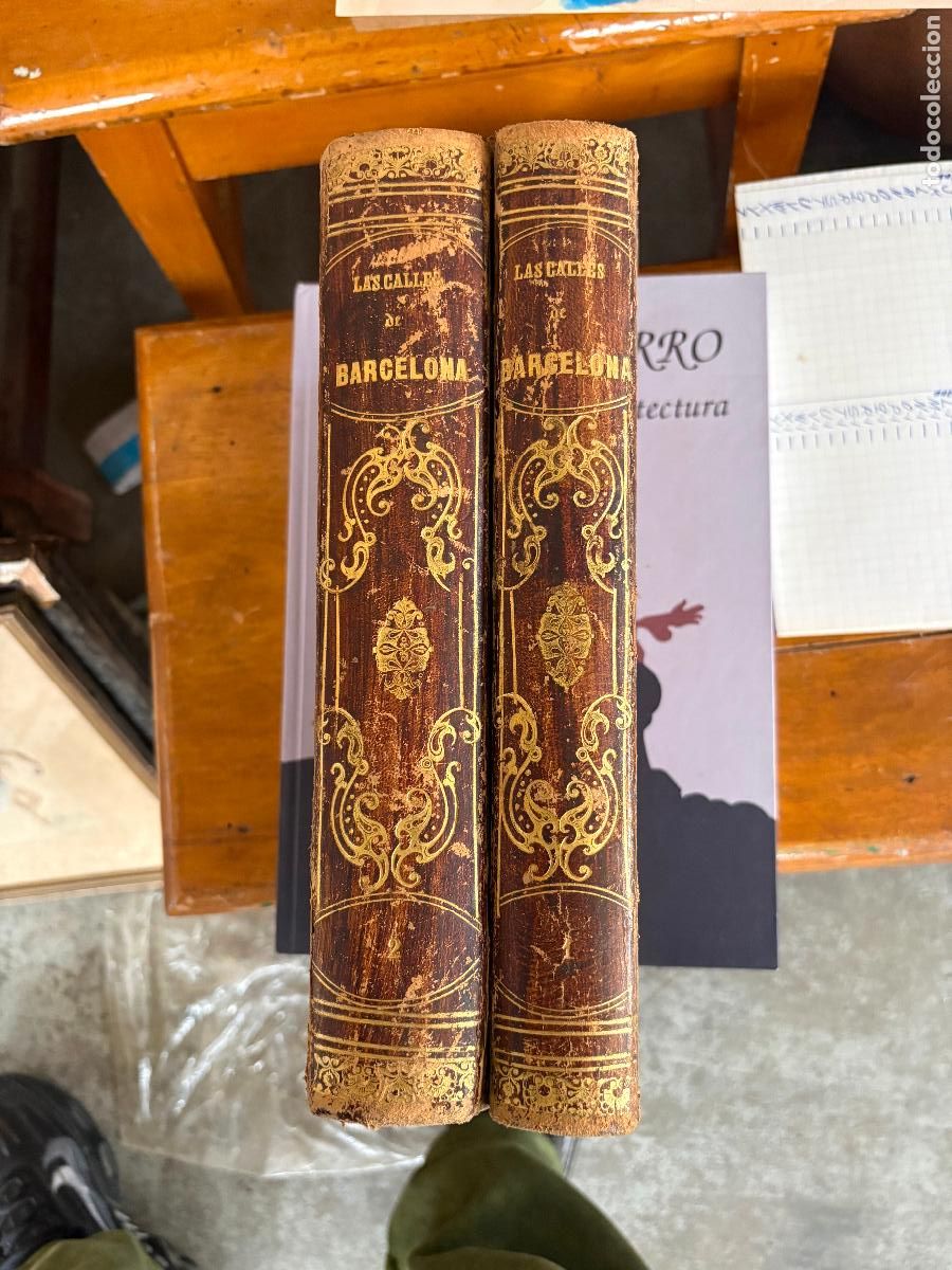 Antiquarische B&uuml;cher: las calles de barcelona tomo 1 y 2 uno sin mapa victor balaguer