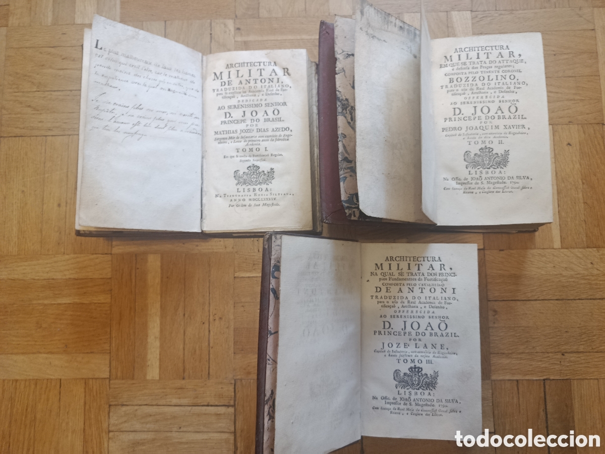 Libros antiguos: Architectura Militar