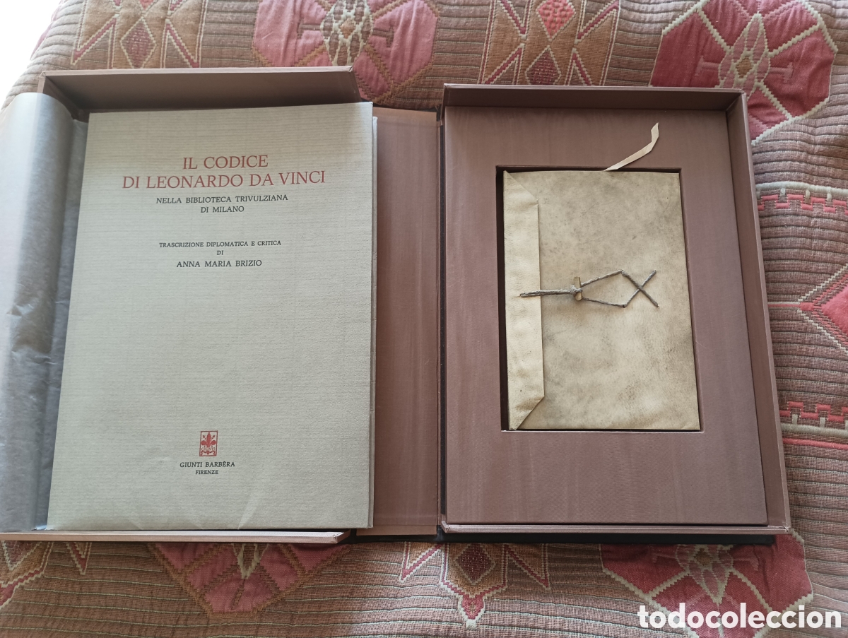 Antiquarische B&uuml;cher: Facs&iacute;mil de Il codice di Leonardo Da Vinci nella Biblioteca Trivulziana di Milano.