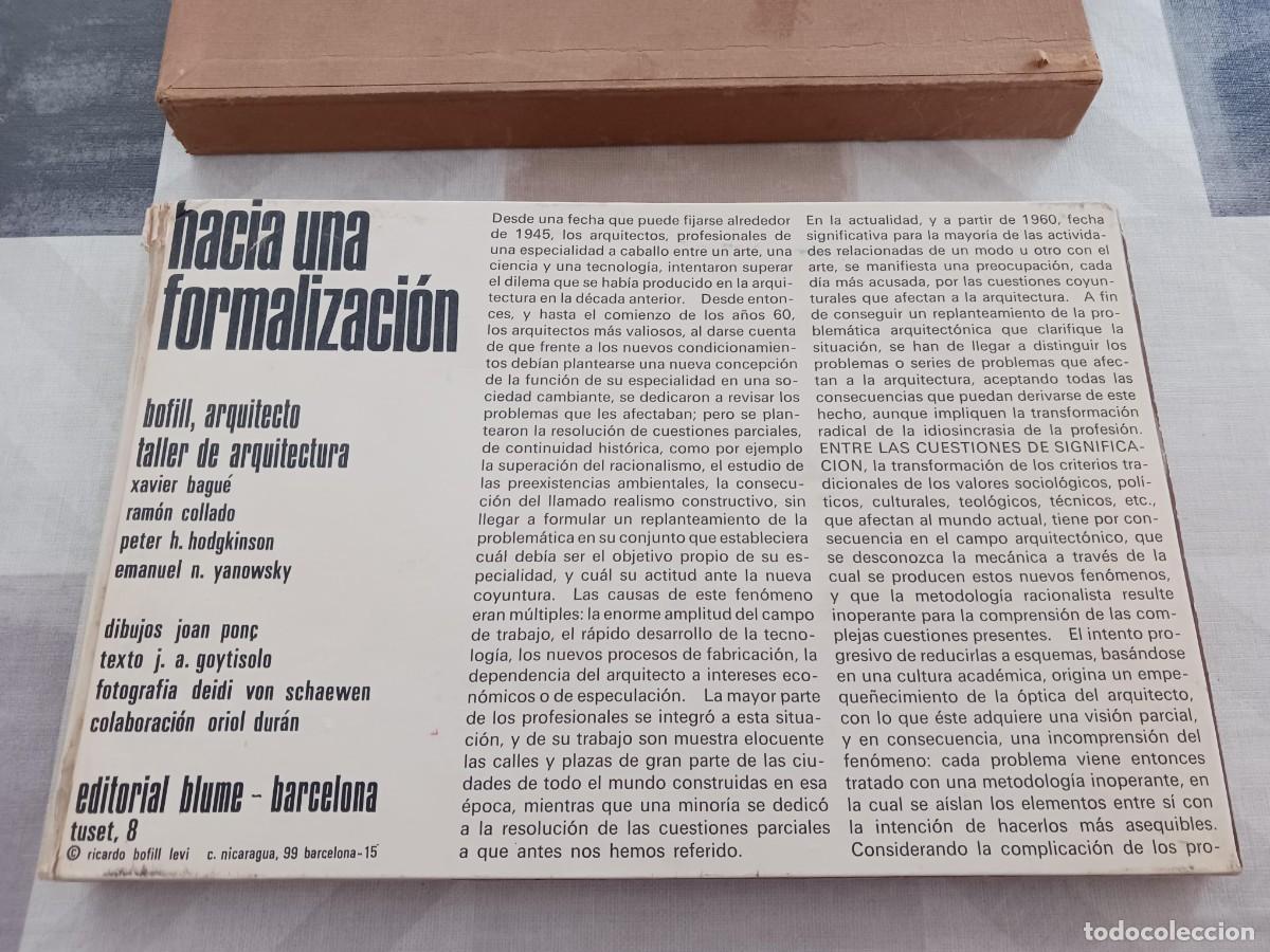 Old books: MUY RARO: HACIA LA FORMALIZACI&Oacute;N DE LA CIUDAD EN EL ESPACIO (1968) - RICARDO BOFILL, J. A. GOYTISOLO