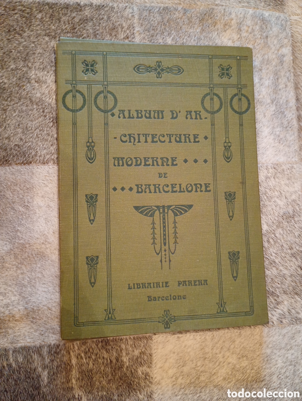 Antiquarische B&uuml;cher: Antiguo &aacute;lbum D'architecture moderne de Barcelona 1911 de 70 planchas