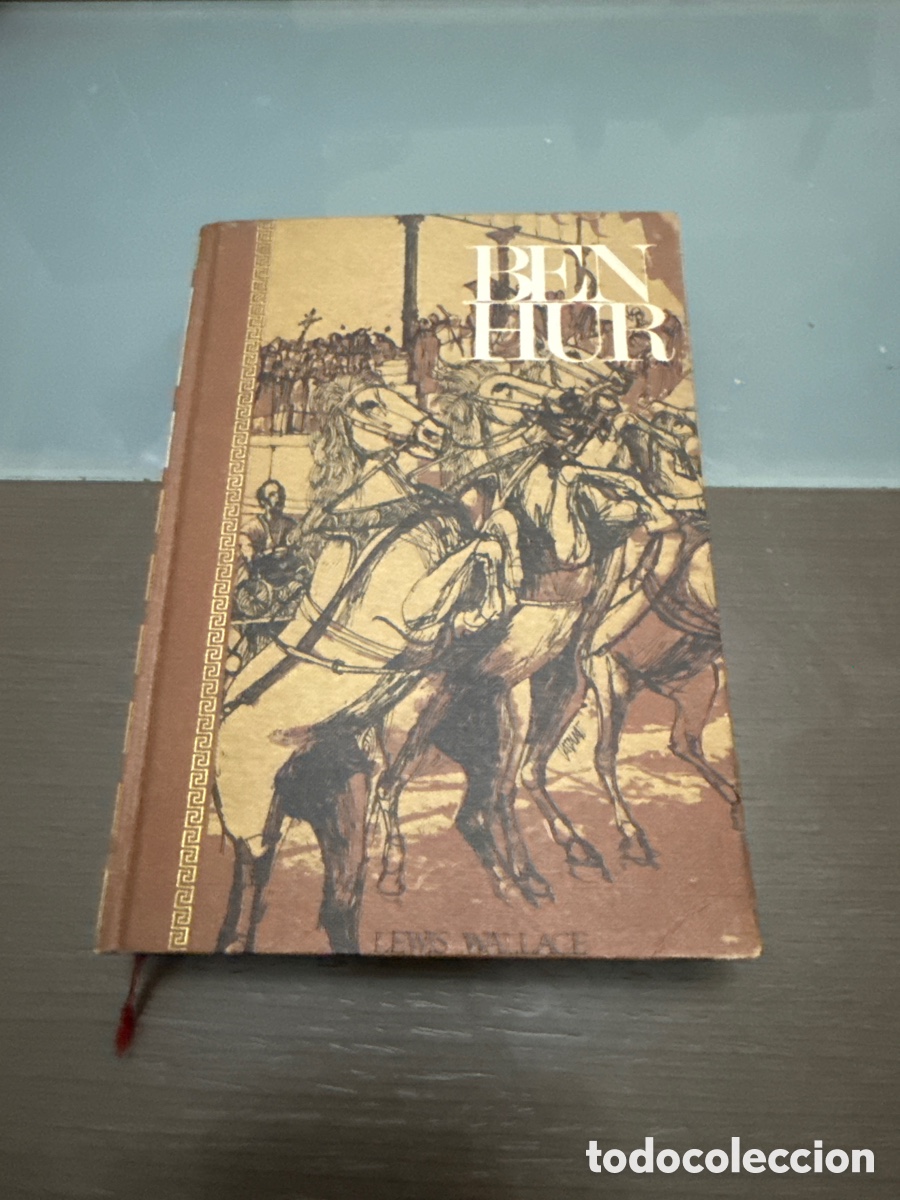Libros antiguos: Ben-Hur - Lewis Wallace - Edici&oacute;n Vintage Tapa Dura (A&ntilde;os 60/70)