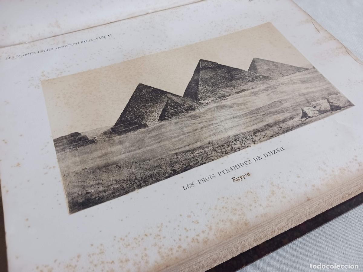Libros antiguos: RARO, 1880: DES GRANDES LIGNES ARCHITECTURALES - COMPLETO CON LAS 85 L&Aacute;MINAS - FOTOGRAF&Iacute;AS SIGLO XIX