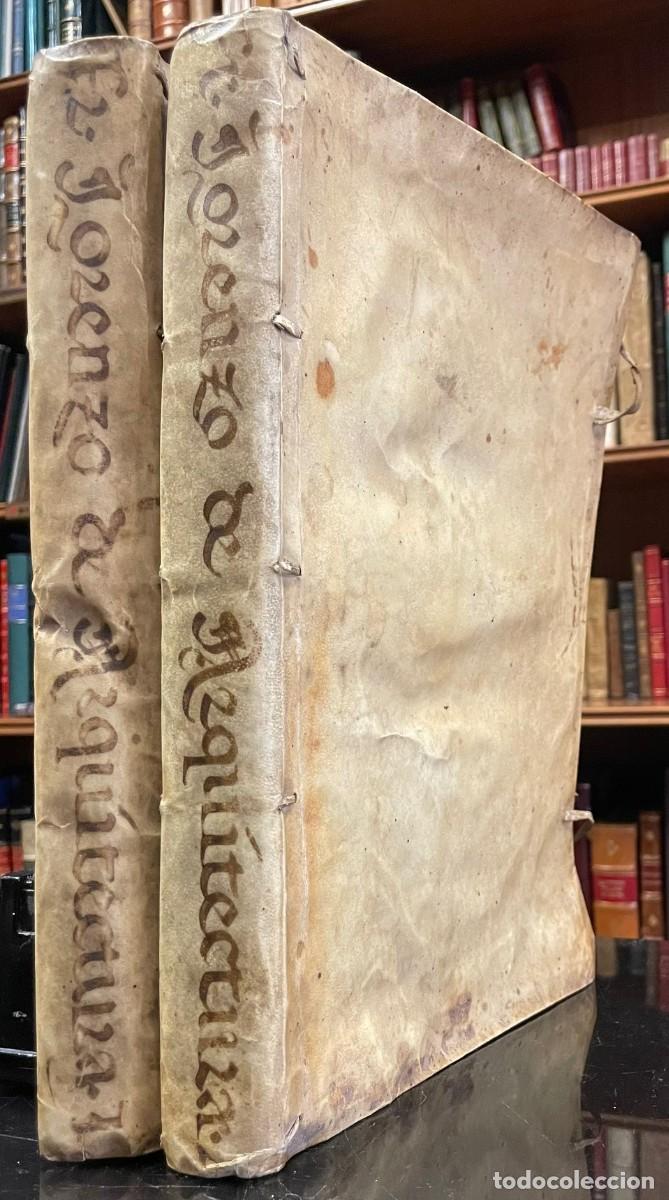 Libros antiguos: Arte y Uso de Arquitectura. Fray Lorenzo de San Nicol&aacute;s