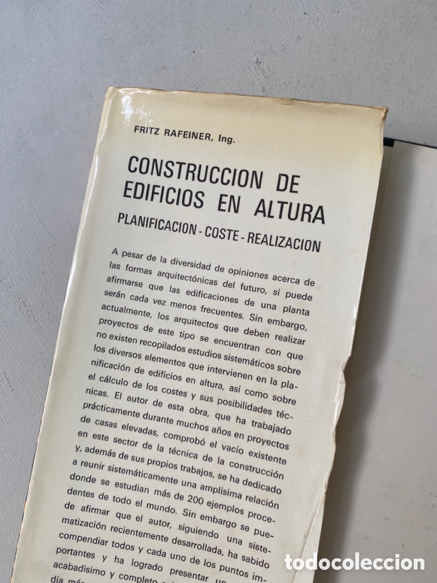 Libros antiguos: &ldquo;Edificios en altura&rdquo; Fritz Rafeiner - Foto 10