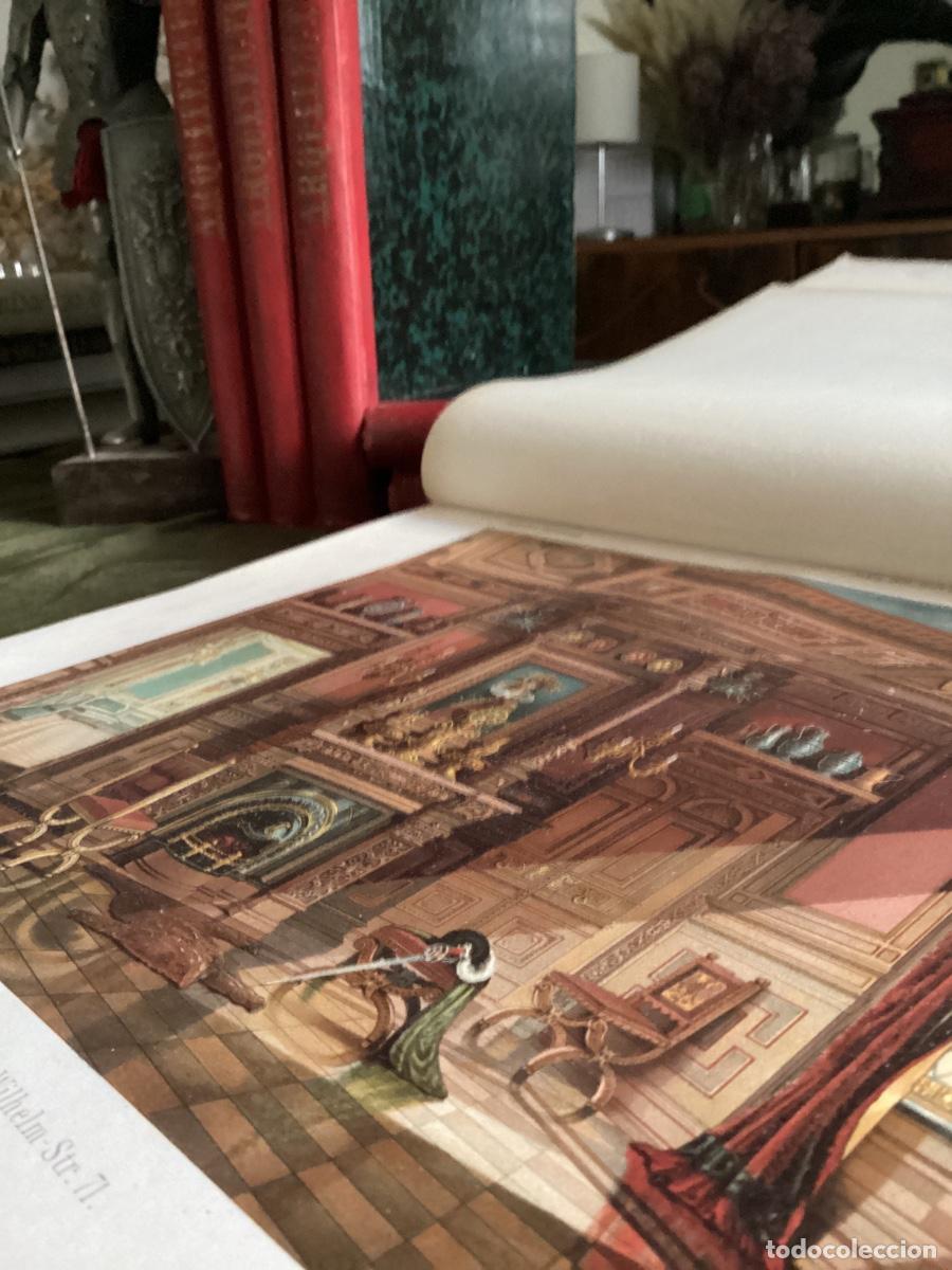 Livros antigos: Architektonisches Skizzen-Buch 1870-1883. 6 tomos. 72 Cromolitograf&iacute;as. 355 l&aacute;minas. Arquitectura