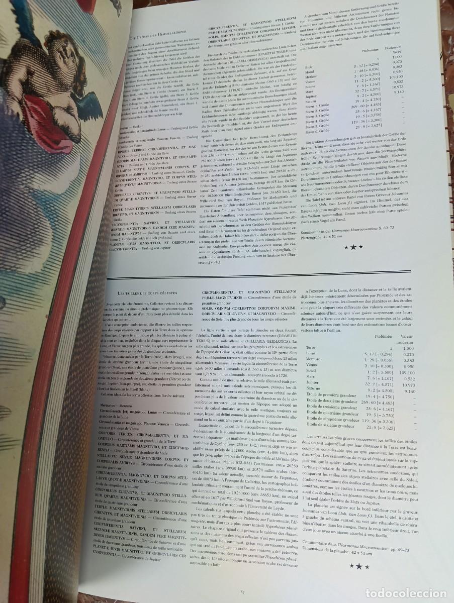 Libros antiguos: Harmonia Macrocosmica - Foto 4