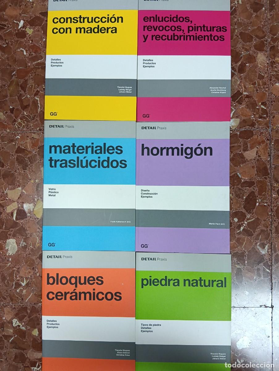 Libros antiguos: Lote de 6 libros de la Colecci&oacute;n DETAIL Praxis.