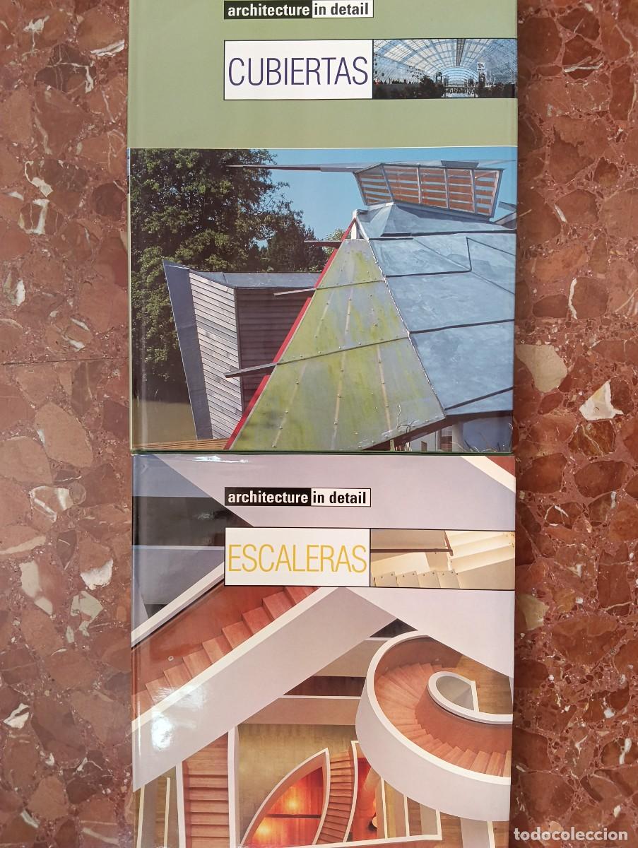 Libros antiguos: CUBIERTAS y ESCALERAS ARCHITECTURE IN DETAIL