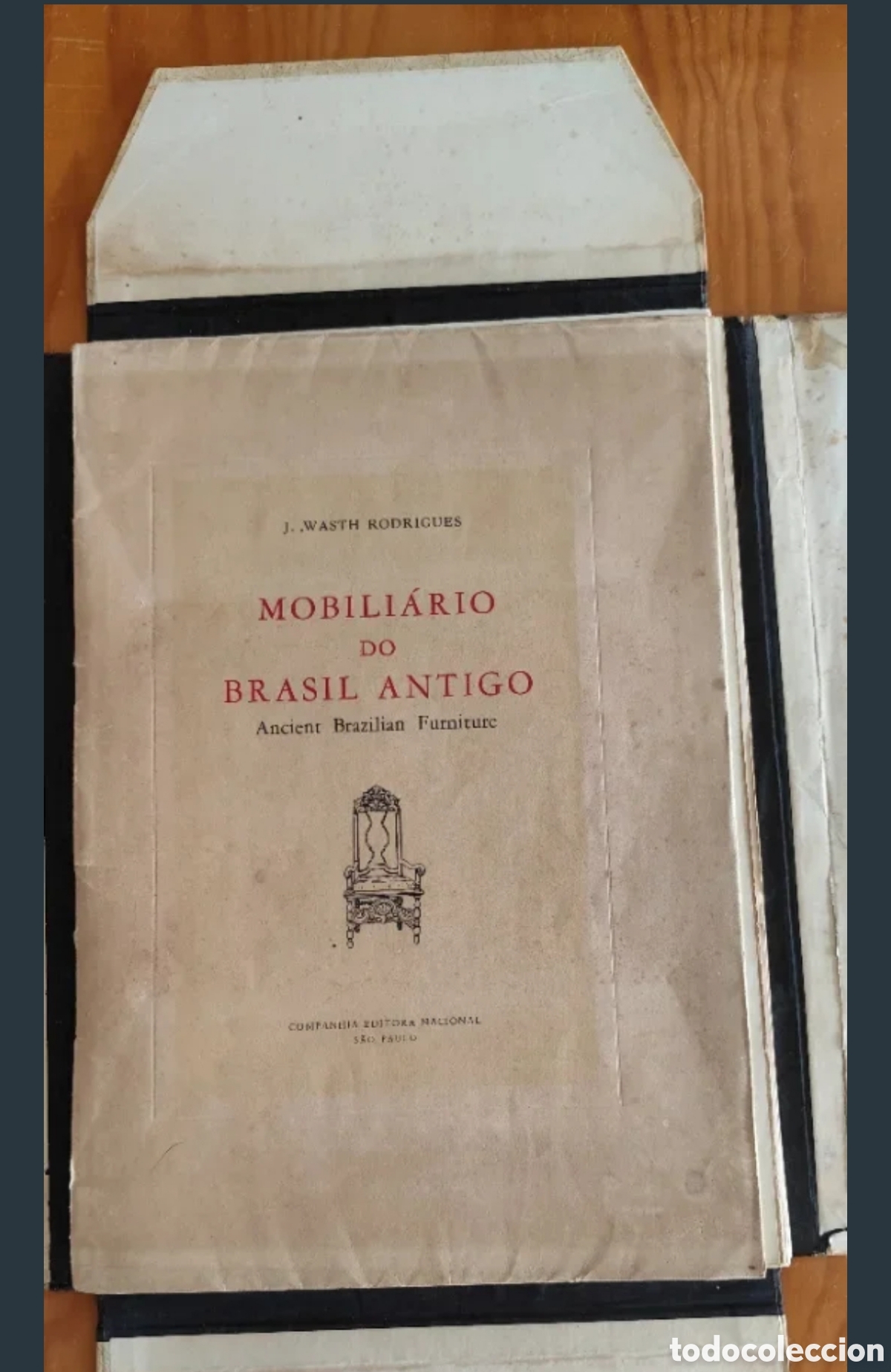 Libros antiguos: Libro Muebles del Brasil Antiguo Ed.1958