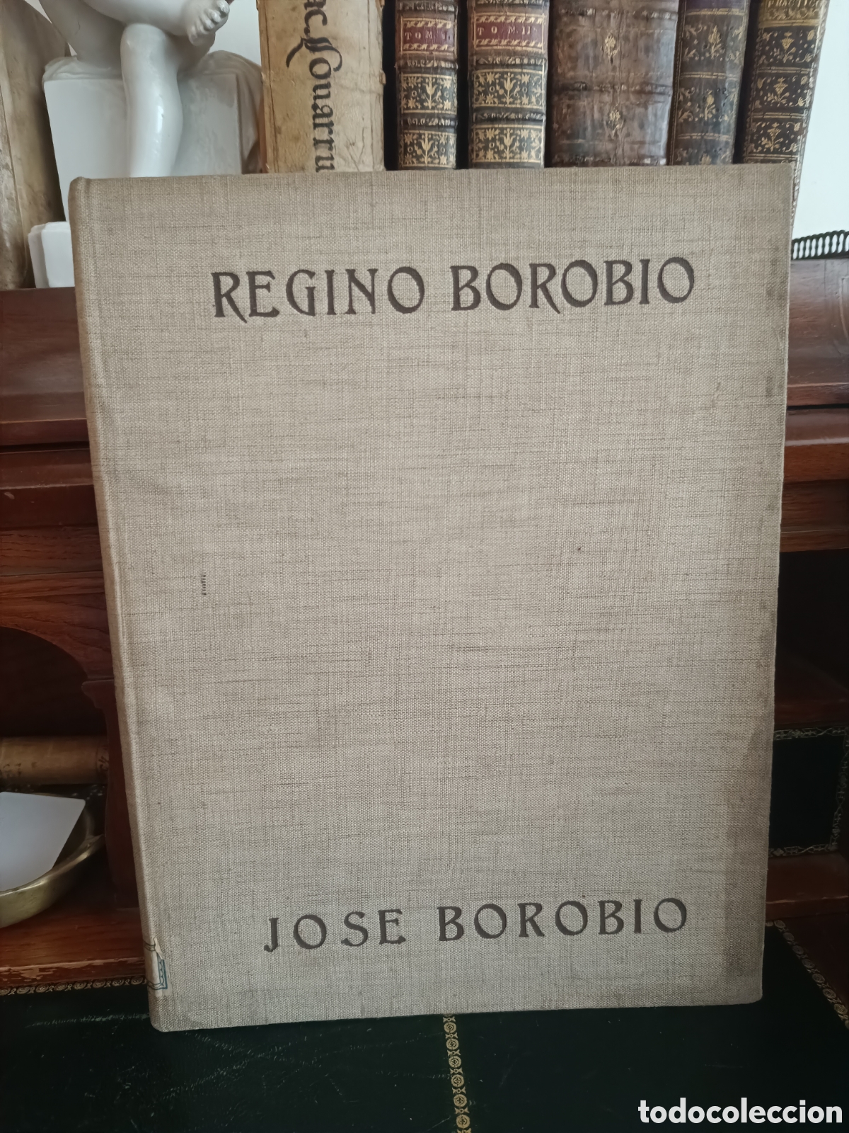 Libros antiguos: ARQUITECTURA CONTEMPOR&Aacute;NEA EN ESPA&Ntilde;A TOMO IV REGINO Y JOS&Eacute; BOROBIO EDARBA 1936 Firmado Juli&aacute;n Laguna