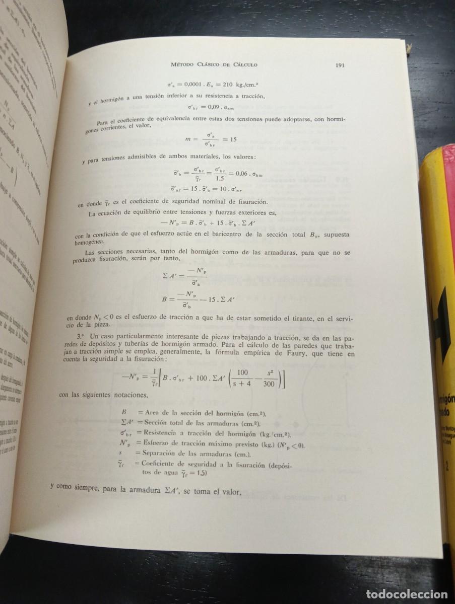 Libros antiguos: Hormig&oacute;n Armado .... - Foto 5