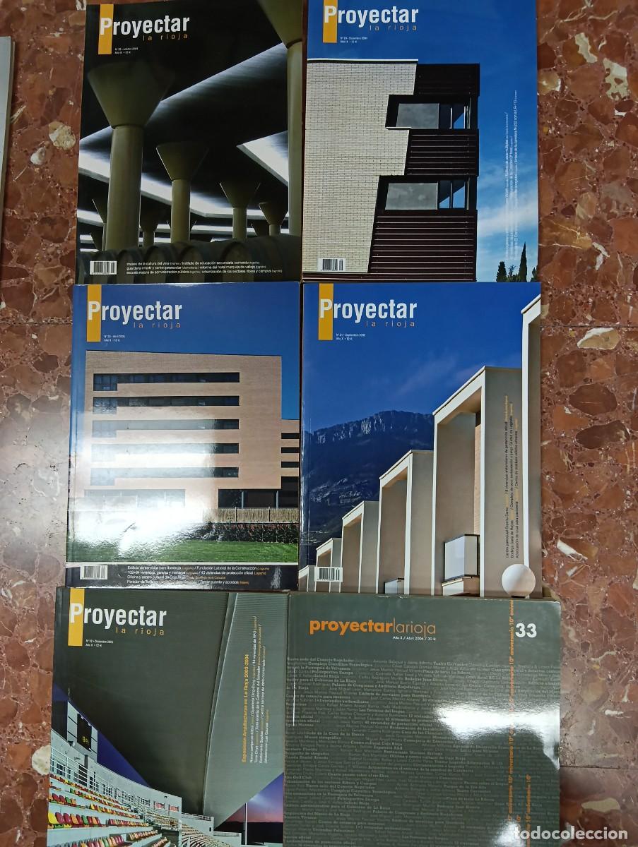 Libros antiguos: Revistas arquitectura. Proyectar La Rioja