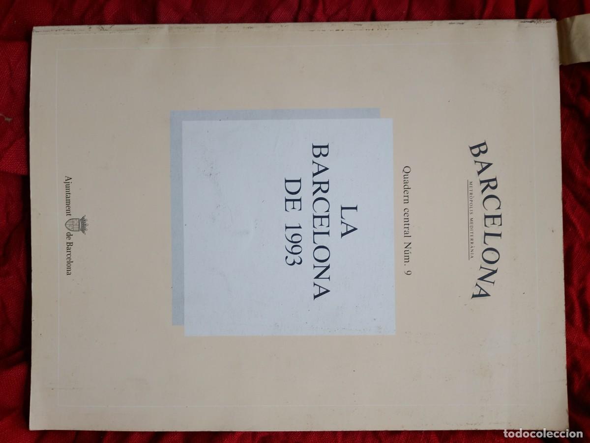 Libros antiguos: LA BARCELONA DE 1993, BARCELONA, CUADERNO CENTRAL N.9, AJUNTAMENT DE BARCELONA