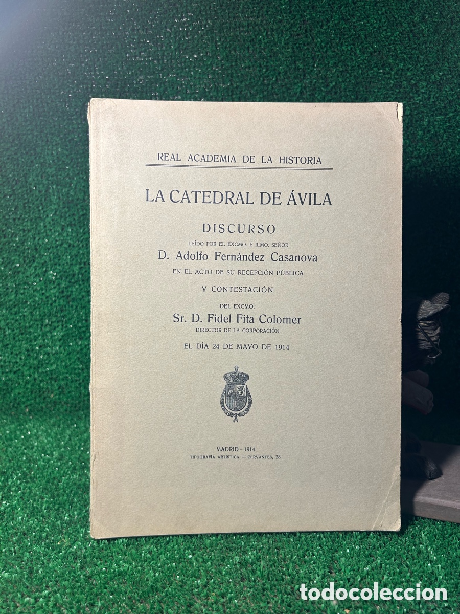 Libros antiguos: LA CATEDRAL DE AVILA - ADOLFO CASANOVA -B6