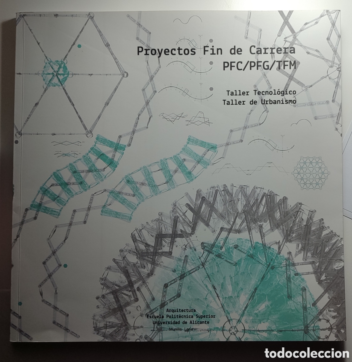 Libros antiguos: Libro arquitectura, proyectos de fin de carrera