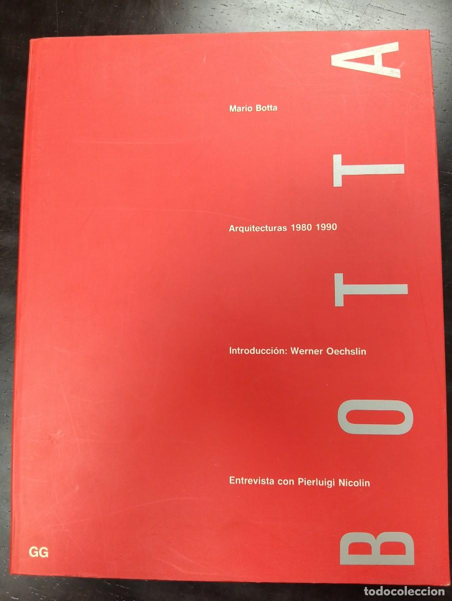 Libros antiguos: Botta. Arquitecturas, 1980-1990