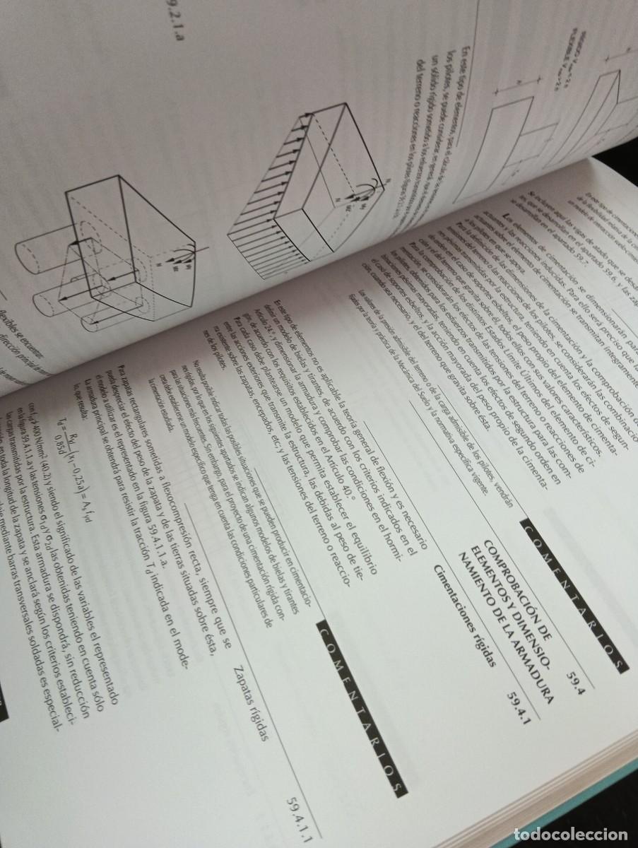 Libros antiguos: EHE (Instrucci&oacute;n de Hormig&oacute;n Estructural) - Foto 5