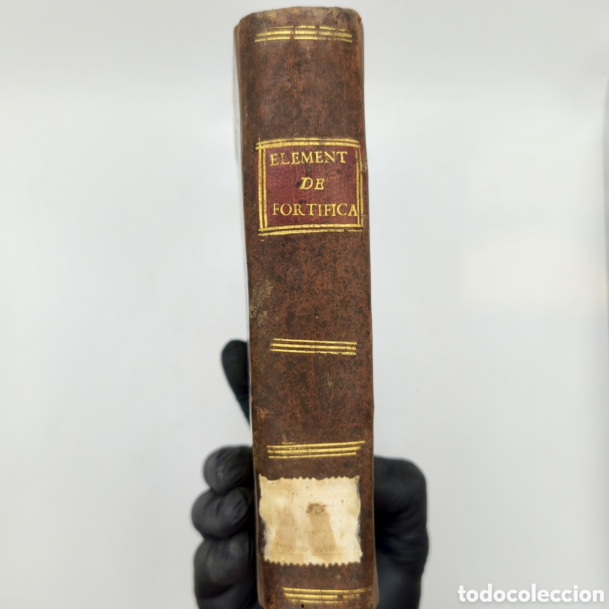 Libros antiguos: Elementos de Fortificaci&oacute;n - G. Le Blond. Madrid, Joachin Ibarra, 1776. Con L&aacute;minas Desplegables