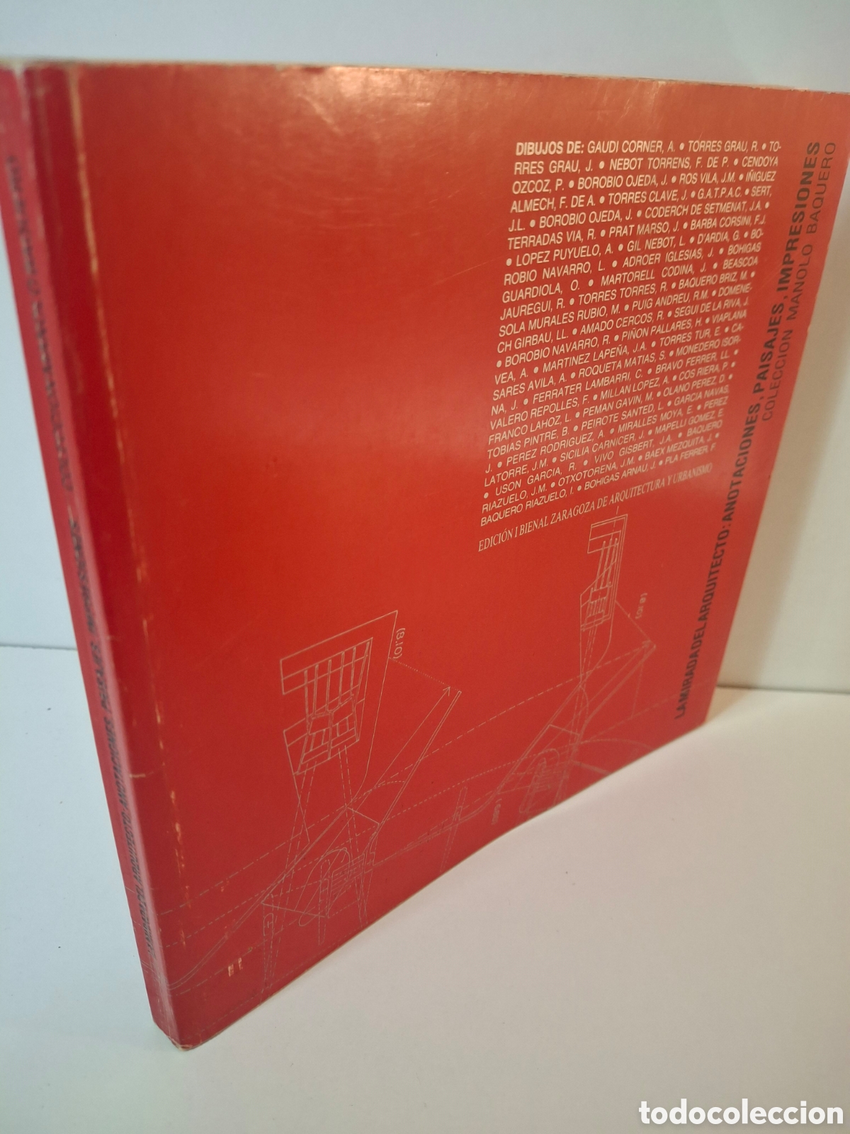 Libros antiguos: LA MIRADA DEL ARQUITECTO, ANOTACIONES, PAISAJES, IMPRESIONES, V.V.A.A., COAC, 1992