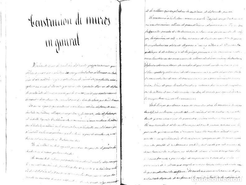 Libros antiguos: Compendio de Construcci&oacute;n precedido de an&aacute;lisis de materiales. - Foto 10
