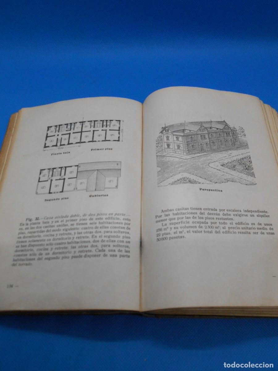 Libros antiguos: MODELOS DE EDIFICIOS ECON&Oacute;MICOS.- I. CASALI. 1926. - Foto 4