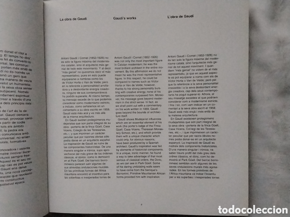 Libros antiguos: LIBRO GAUDI CARROGIO - Foto 4