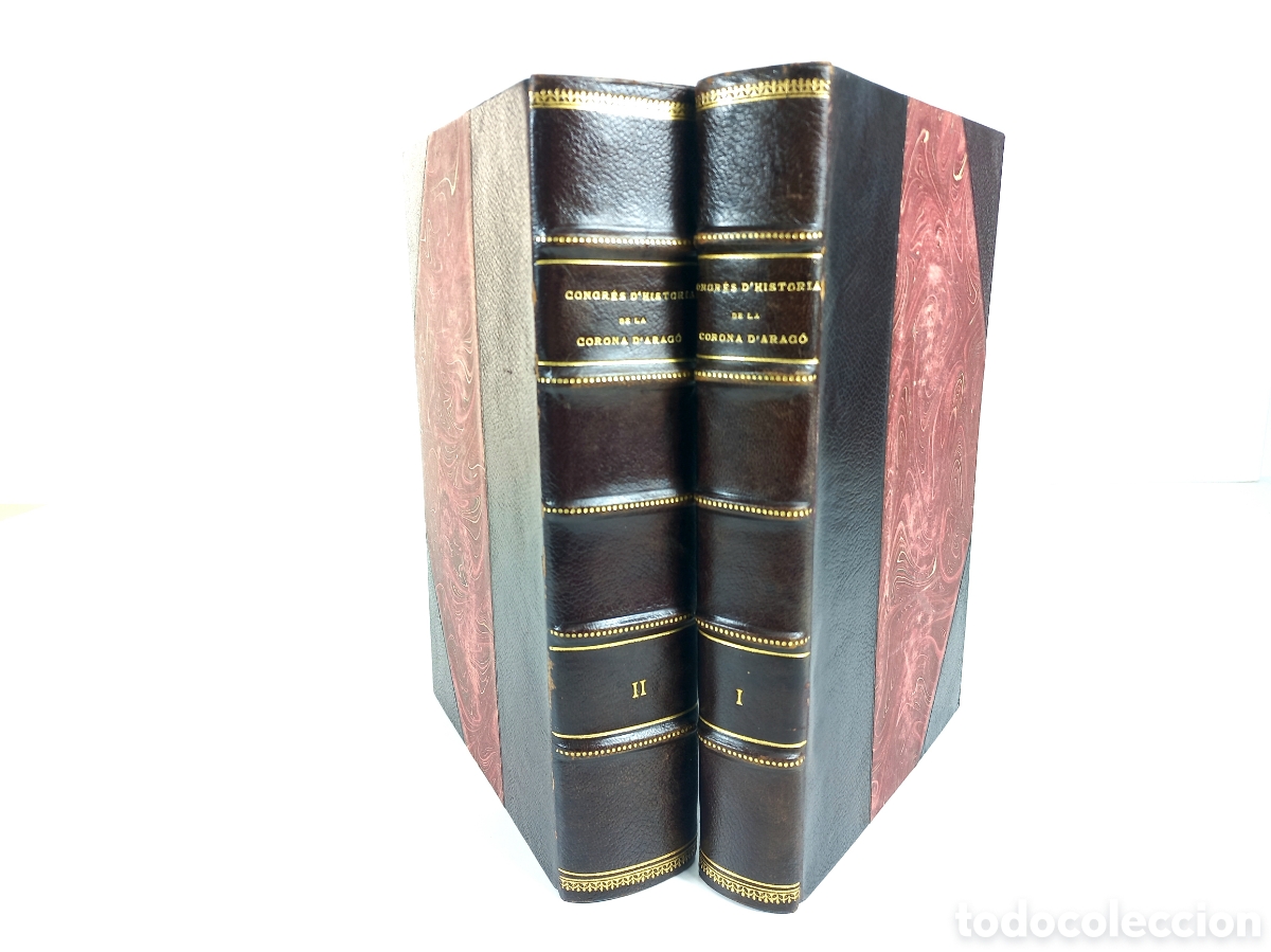 Libros antiguos: CONGR&Eacute;S D'HISTORIA DE LA CORONA D'ARAG&Oacute; dedicat al Rey En Jaume I - 2 vols completos - Barcelona