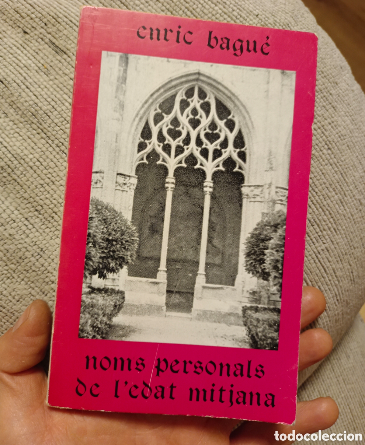 Libros antiguos: libro , llibre Enric Bague NOMS PERSONALS DE L'EDAT MITJANA ED.MOLL
