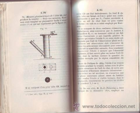 Libros antiguos: VARIAS OBRAS EN FRANC&Eacute;S SOBRE ASTRONOMIA (ECLIPSES DE SOL) ECLIPSES DU SOLEIL. - Foto 1