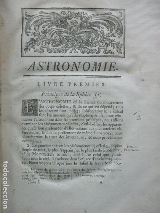 Libros antiguos: ASTRONOMIE. - LA LANDE, Jer&ocirc;me de. - Foto 4