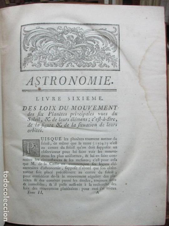 Libros antiguos: ASTRONOMIE. - LA LANDE, Jer&ocirc;me de. - Foto 8