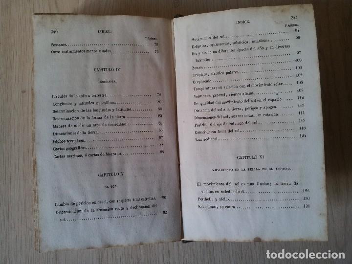 Libros antiguos: D. ANTONIO DE MIRANDA DE LA MADRID - MANUAL DE ASTRONOMIA POPULAR CON GRABADOS - 1863 - Foto 6 - 110953331