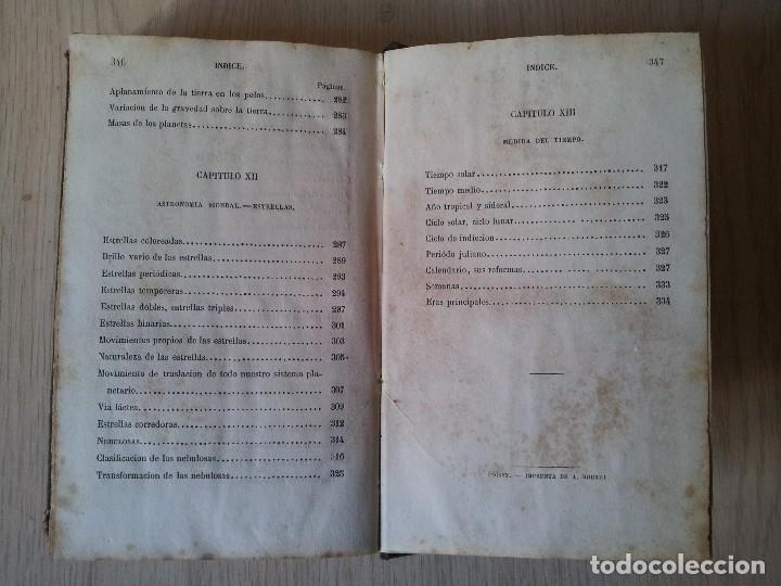 Libros antiguos: D. ANTONIO DE MIRANDA DE LA MADRID - MANUAL DE ASTRONOMIA POPULAR CON GRABADOS - 1863 - Foto 9 - 110953331