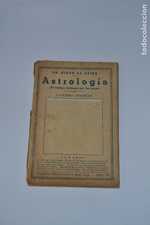 Libros antiguos: ASTROLOGIA DE DIEGO DE ARTEA - Foto 1