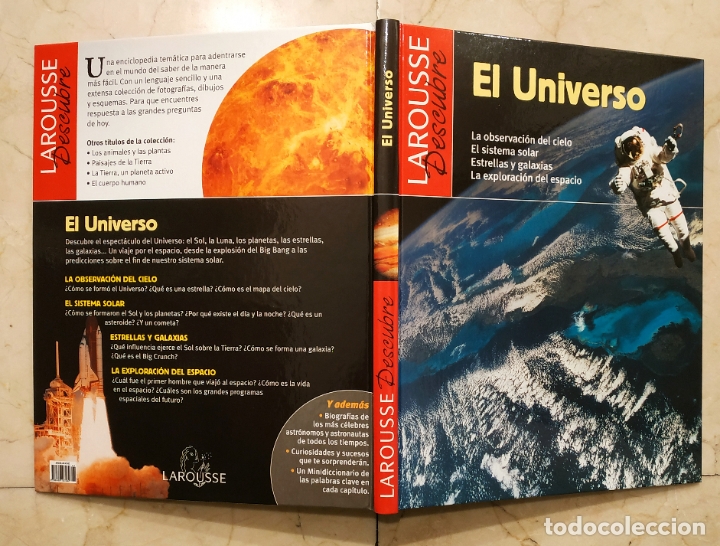 Libros antiguos: LAROUSSE DESCUBRE - EL UNIVERSO - Foto 1