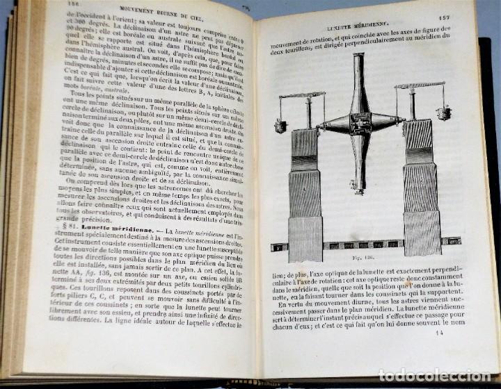 Libros antiguos: COURS &Eacute;L&Egrave;MENTAIRE D&acute;ASTRONOMIE - Foto 6