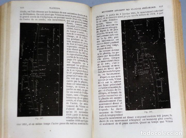 Libros antiguos: COURS &Eacute;L&Egrave;MENTAIRE D&acute;ASTRONOMIE - Foto 7