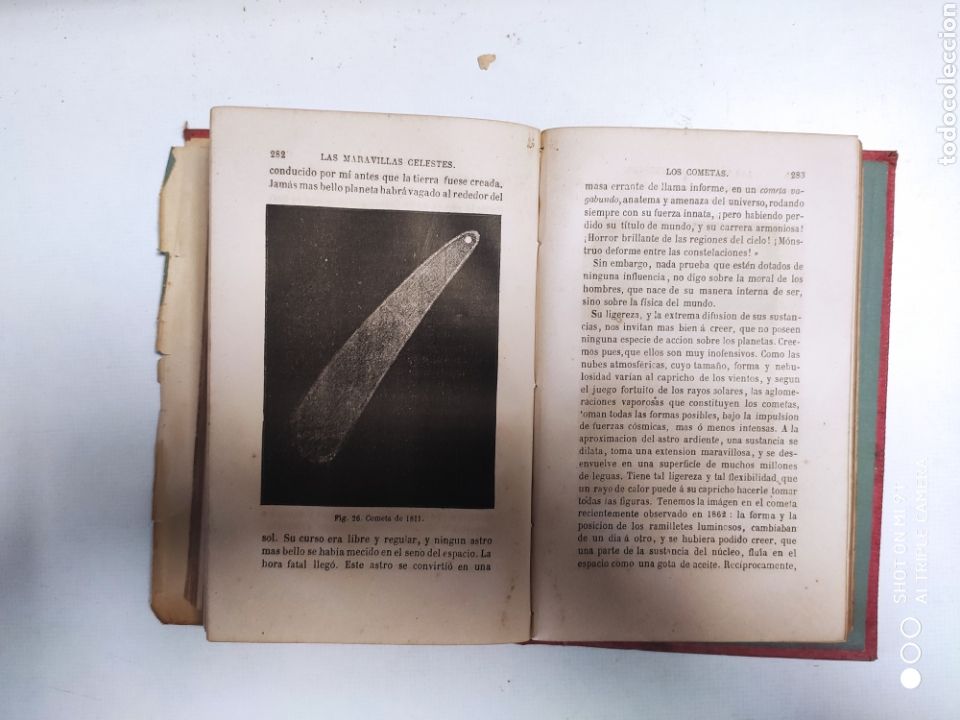 Libros antiguos: 1876.Las maravillas celestes - Foto 4